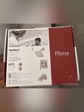 Pfister Venturi Single-Handle 1-Spray Tub and Shower Faucet Brushed Nickel